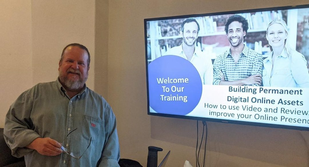 Presenting on ‘Building Permanent Digital Assets’ at the Entrepreneur’s Coffee Class at Zoozler